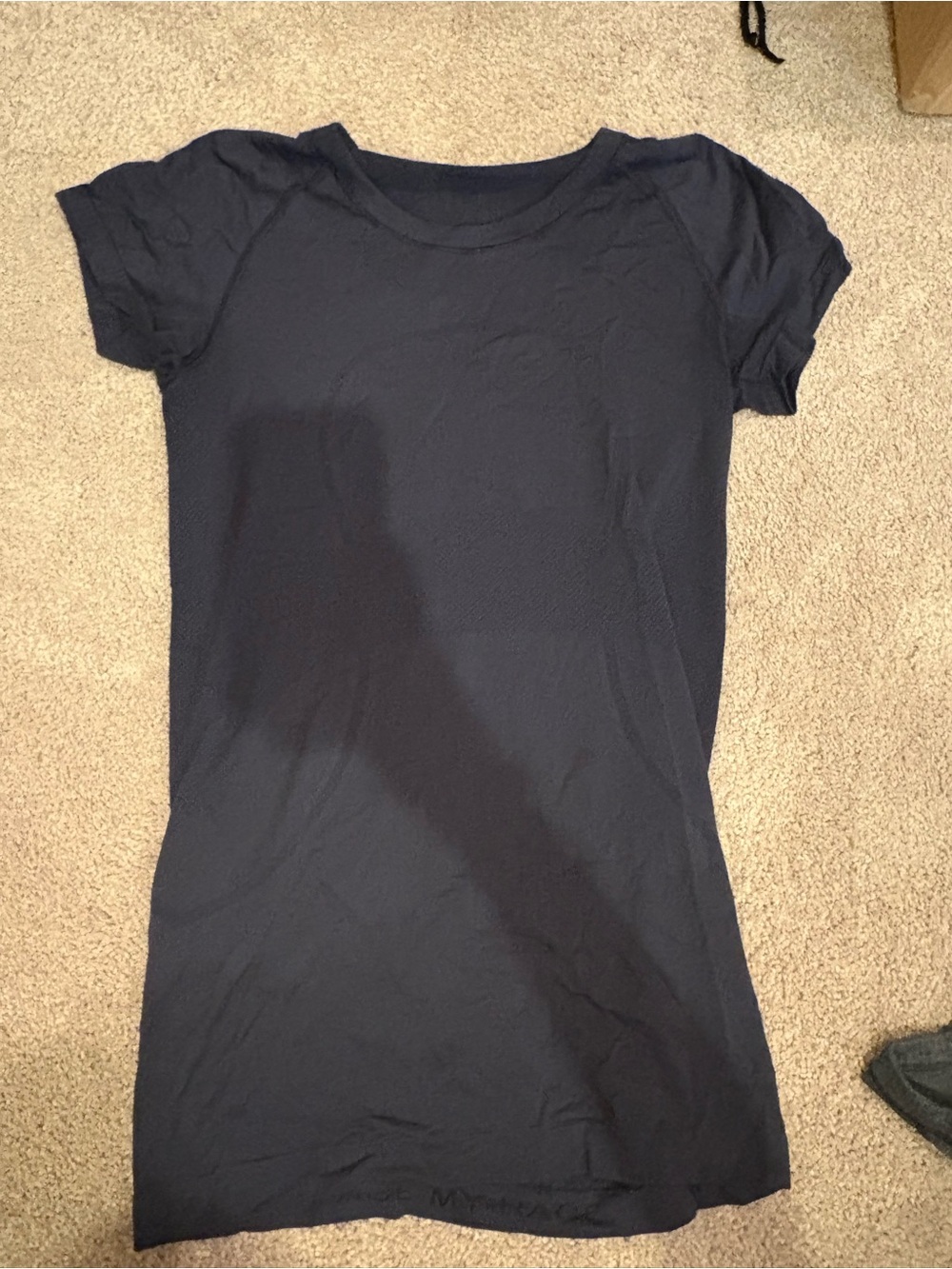 Lulu lemon Navy Blue Short Sleeve Top